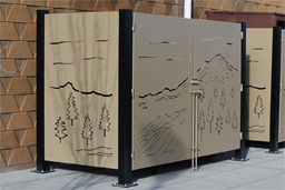 Dumpster Corrals Dumpster Corrals