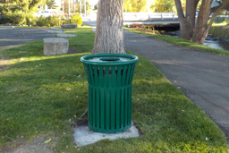 Litter Receptacle Model 28-240-1 Litter Receptacle Model 28-240-1