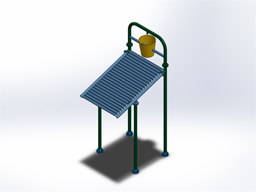 Bucket Tower Model 1800-45-2 3D plan view Bucket Tower Model 1800-45-2 3D plan view