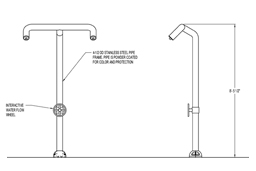 Double Shooter Model 1800-56_wheel plan view Double Shooter Model 1800-56_wheel plan view