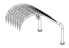 Spray Curtain Model 1800-68_wheel plan view Spray Curtain Model 1800-68_wheel plan view
