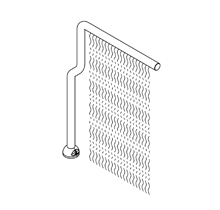 Water Curtain - Bent Model 1800-70-2_bent plan view Water Curtain - Bent Model 1800-70-2_bent plan view