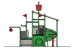 Water Play Structure Model 2704-104 plan view Water Play Structure Model 2704-104 plan view