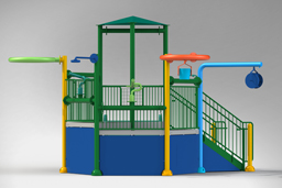 Water Play Structure Model 2706-103 Water Play Structure Model 2706-103