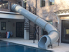 Model: 9210-32 Closed Fiberglass Flume Landscape Slide Model: 9210-32