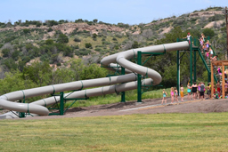 Double Flume Hillside Slide Model: Ceta Canyon Double Flume Hillside Slide Model: Ceta Canyon