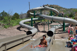 Double Flume Hillside Slide Model: Ceta Canyon Double Flume Hillside Slide Model: Ceta Canyon