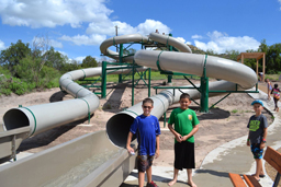 Double Flume Hillside Slide Model: Ceta Canyon Double Flume Hillside Slide Model: Ceta Canyon