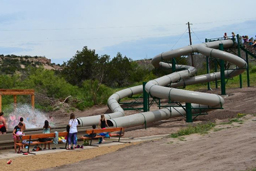 Double Flume Hillside Slide Model: Ceta Canyon Double Flume Hillside Slide Model: Ceta Canyon
