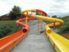 Double Flume Landscape & Hillside Slides Double Flume Landscape & Hillside Slides