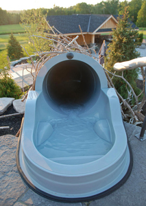 Fiberglass Landscape Slide Model: Cedarcroft Fiberglass Landscape Slide Model: Steinberg