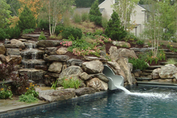 Fiberglass Landscape Slide Model: Steinberg Fiberglass Landscape Slide Model: Steinberg