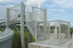 Closed & Open Flume Landscape Slide Model: Kaufman