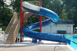 Closed Fiberglass Flume Water Slide Model 1615-32 Closed Fiberglass Flume Water Slide Model 1615-32
