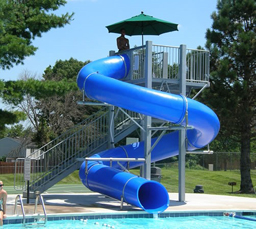 Polyethylene Flume Water Slide Model 1615 Polyethylene Flume Water Slide Model 1615