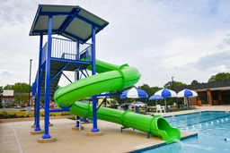 Closed Fiberglass Flume Water Slide Model 1616-32 Closed Fiberglass Flume Water Slide Model 1616-32