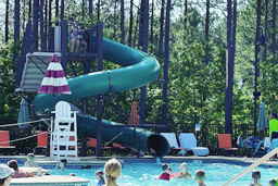 Polyethylene Flume Water Slide Model 1616 Polyethylene Flume Water Slide Model 1616