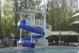 Polyethylene Flume Water Slide Model 1616 Polyethylene Flume Water Slide Model 1616