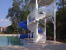 Polyethylene Flume Water Slide Model 1616 Polyethylene Flume Water Slide Model 1616