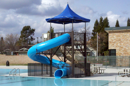 Polyethylene Flume Water Slide Model 1625M Water Slide Model 1625M