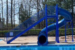Closed Flume Fiberglass Water Slide Model 1628-32 Closed Flume Fiberglass Water Slide Model 1628-32