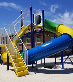 Closed Flume Fiberglass Water Slide Model 1628-32 Closed Flume Fiberglass Water Slide Model 1628-32