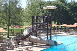 Polyethylene Flume Water Slide Model 1628 Water Slide Model 1628