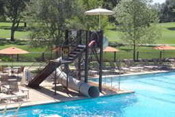 Polyethylene Flume Water Slide Model 1628 Water Slide Model 1628