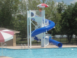 Polyethylene Flume Water Slide Model 1654 Polyethylene Flume Water Slide Model 1654