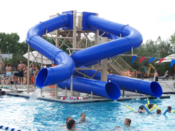 Triple Flume Water Slide Model 1666 Triple Flume Water Slide Model 1666