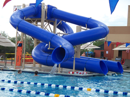 Triple Flume Water Slide Model 1666 Triple Flume Water Slide Model 1666