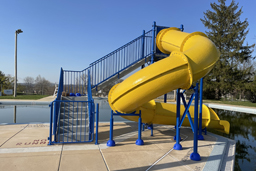 Closed Flume Fiberglass Water Slide Model 1688-32 Closed Flume Fiberglass Water Slide Model 1688-32