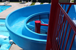 Open Fiberglass Flume Water Slide Model 1823 Open Fiberglass Flume Water Slide Model 1823