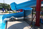 Open Fiberglass Flume Water Slide Model 1823 Open Fiberglass Flume Water Slide Model 1823