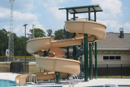 Fiberglass Flume Water Slide Model 1830 Fiberglass Water Slide Model 1830
