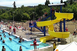 Fiberglass Flume Water Slide Model 1830 Fiberglass Water Slide Model 1830