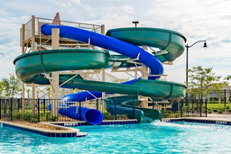 Combination Flume Water Slide Model 1865 Combination Flume Water Slide Model 1865