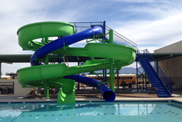 Combination Flume Water Slide Model 1865 Combination Flume Water Slide Model 1865