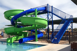Combination Flume Water Slide Model 1865 Combination Flume Water Slide Model 1865