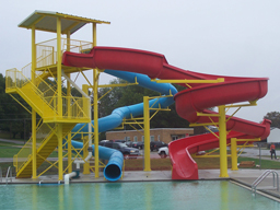 Combination Flume Water Slide Model 1868 Combination Flume Water Slide Model 1868