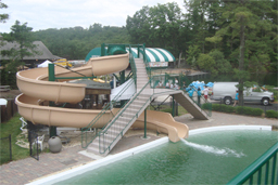 Fiberglass Water Slide Model 1910