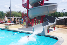 Fiberglass Flume Water Slide Model 1919 Fiberglass Water Slide Model 1919