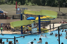 Fiberglass Flume Water Slide Model 1922 Fiberglass Flume Water Slide Model 1922