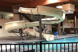 Fiberglass Flume Water Slide Model 1922 Fiberglass Flume Water Slide Model 1922