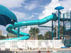 Closed Flume Fiberglass Water Slide with exit lane Model 2057 Closed Flume Fiberglass Water Slide with exit lane Model 2057