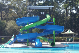 Combination Flume Water Slide Model 1865 Combination Flume Water Slide Model 1865