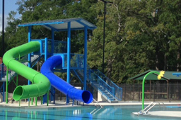 Double Flume Water Slide Model 1687