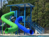Double Flume Water Slide Model 1687 Double Flume Water Slide Model 1687