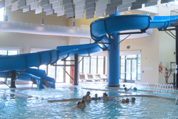 Fiberglass Flume Water Slide Model 1855 Fiberglass Water Slide Model 1855