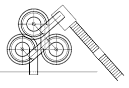 Fiberglass Flume Water Slide Model 1830 plan view Fiberglass Water Slide Model 1830 plan view